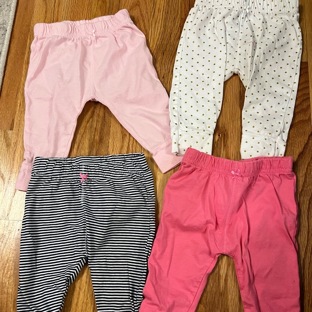 Baby girl pants lot